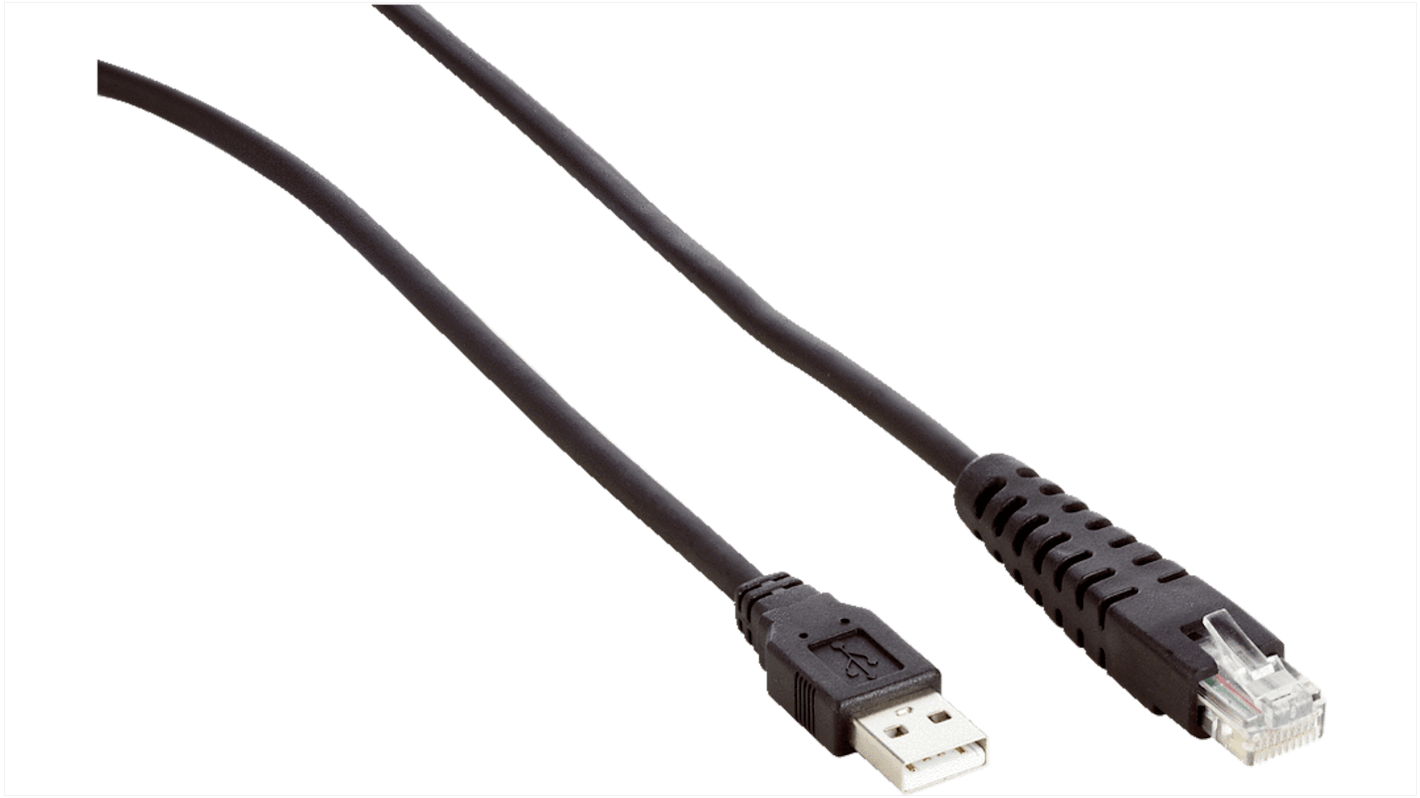 Cable Sick 60818, long. 2m, color Negro, con. A: USB A Macho, con. B: RJ45 Macho