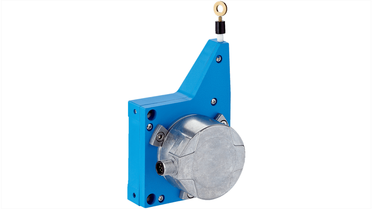 Encoder de cable Sick serie BCG08, recorrido 3000mm, interfaz SSI, salida SSI, con Conector M12, 4,5 → 32 V CC,