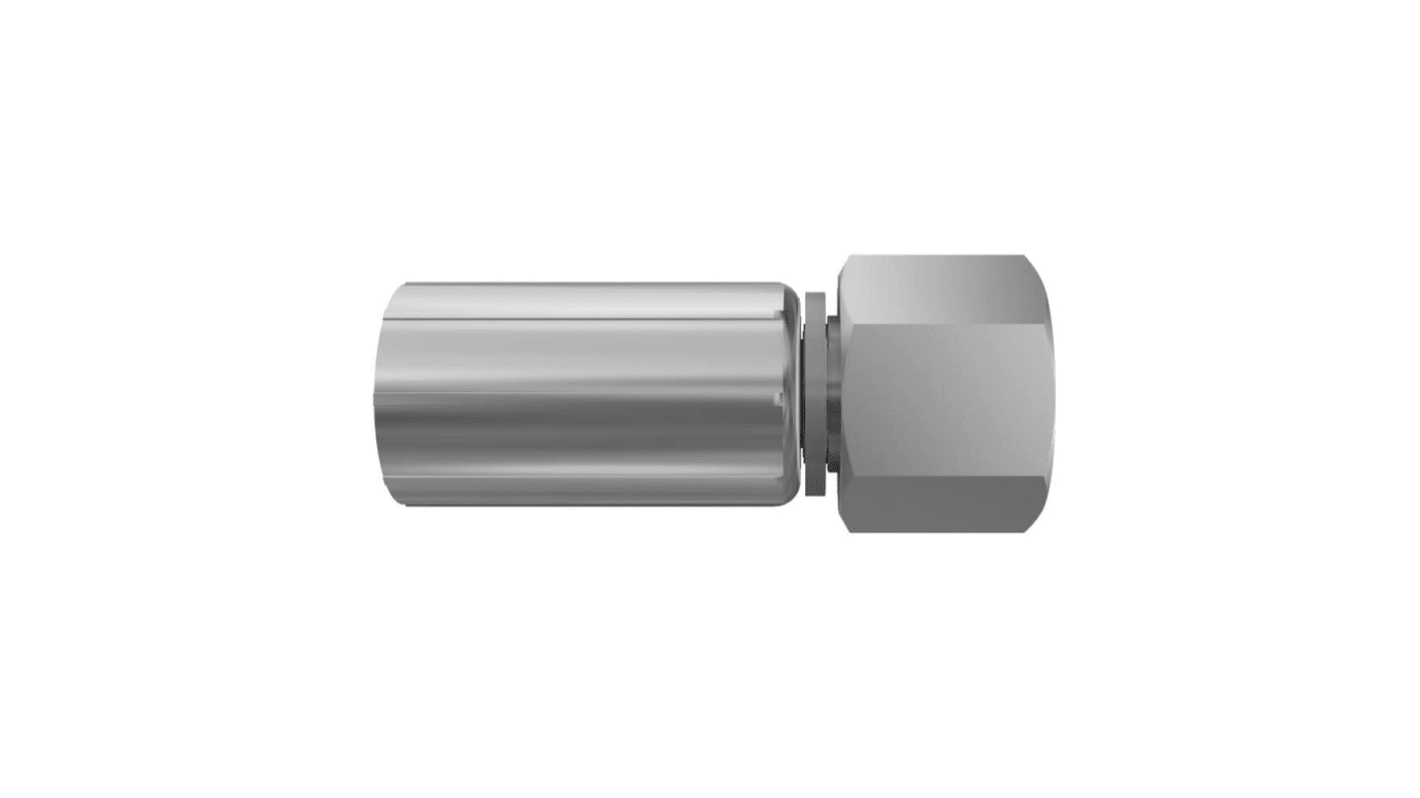 Parker Crimpschlauchverbindung aus Stahl, 3/8-Zoll-Schlauch - M22 Buchse, max. 630 bar