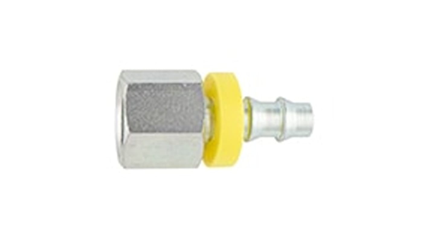 Racor hidráulico, Parker, 39282-4-4, Connector A 1/4 in, Connector B Hembra BSPP 1/4-19