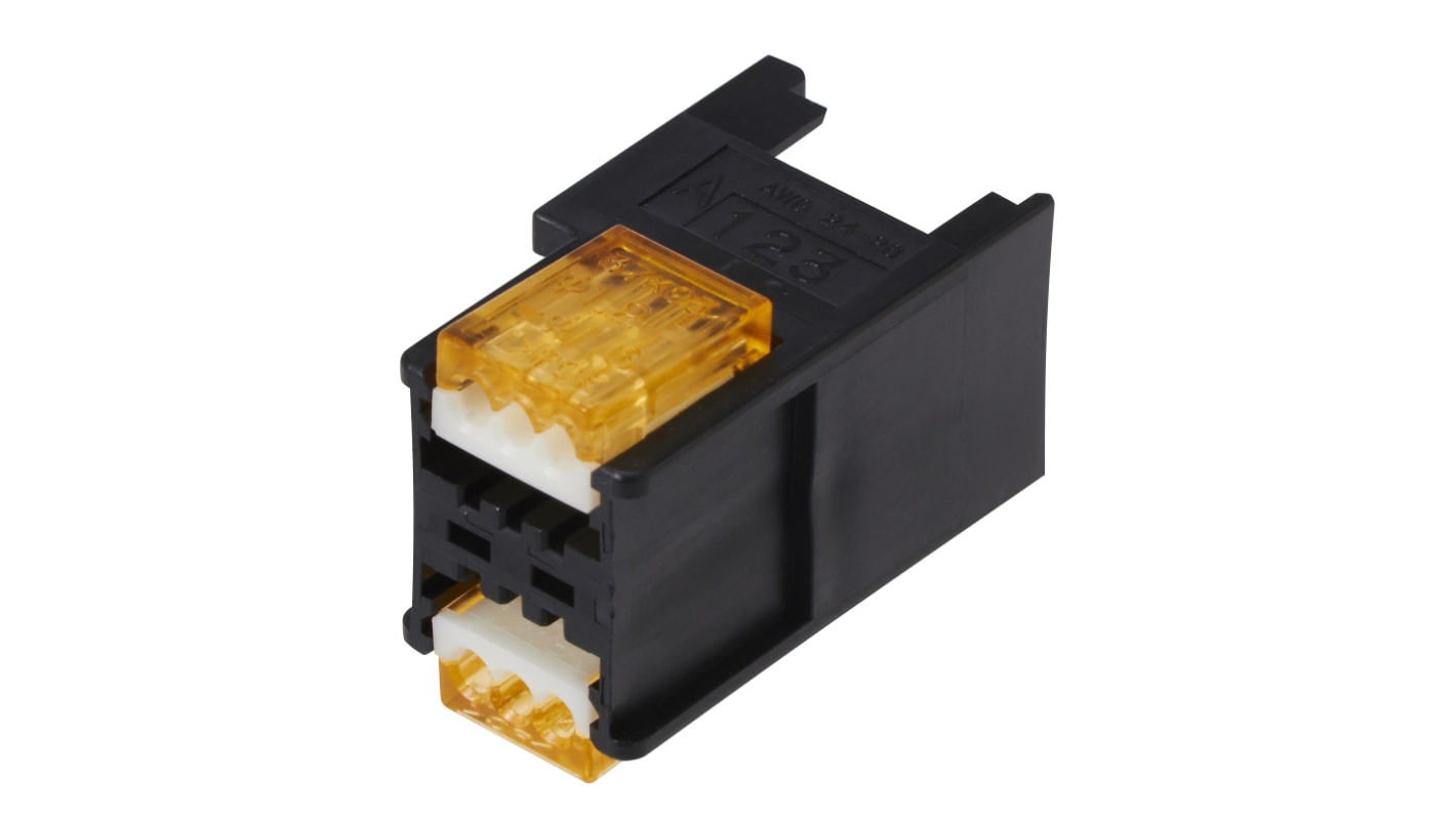 3M 373 Series Connector, 4-Way, 3A, 20 → 26 AWG Wire, IDC Termination