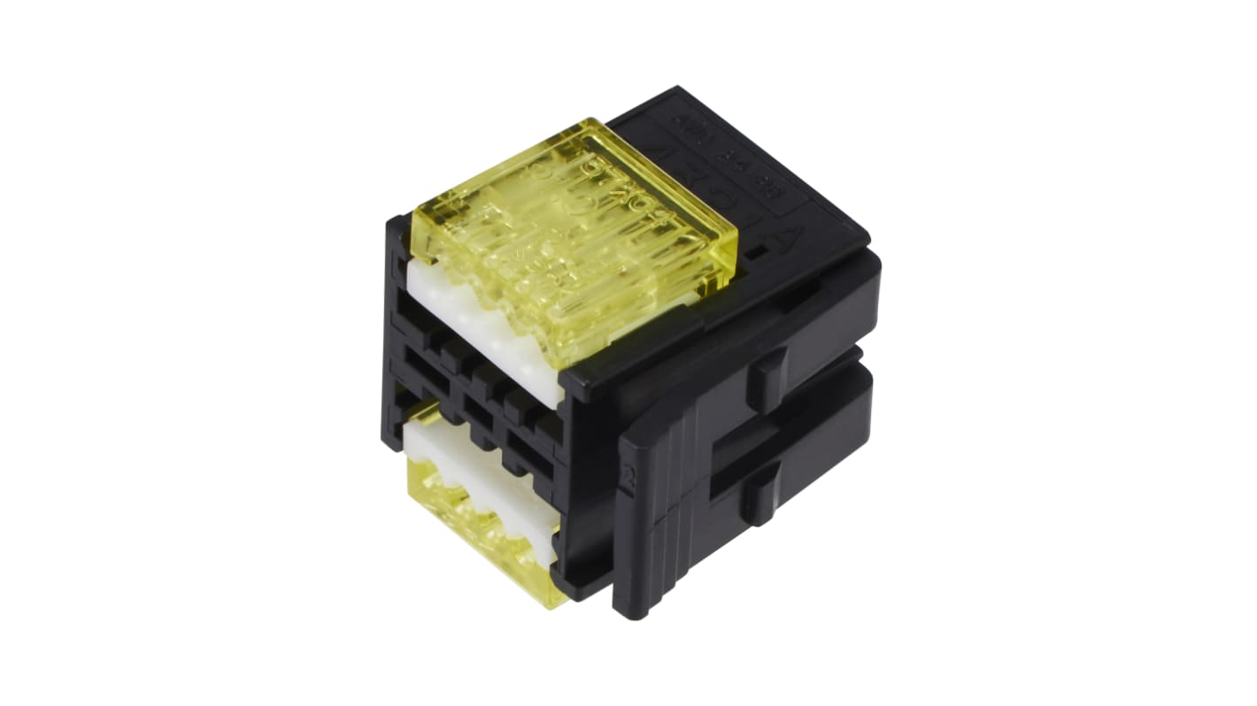 3M 371 Series Terminal Plug, 4-Way, 3A, 20 → 26 AWG Wire, IDC Termination