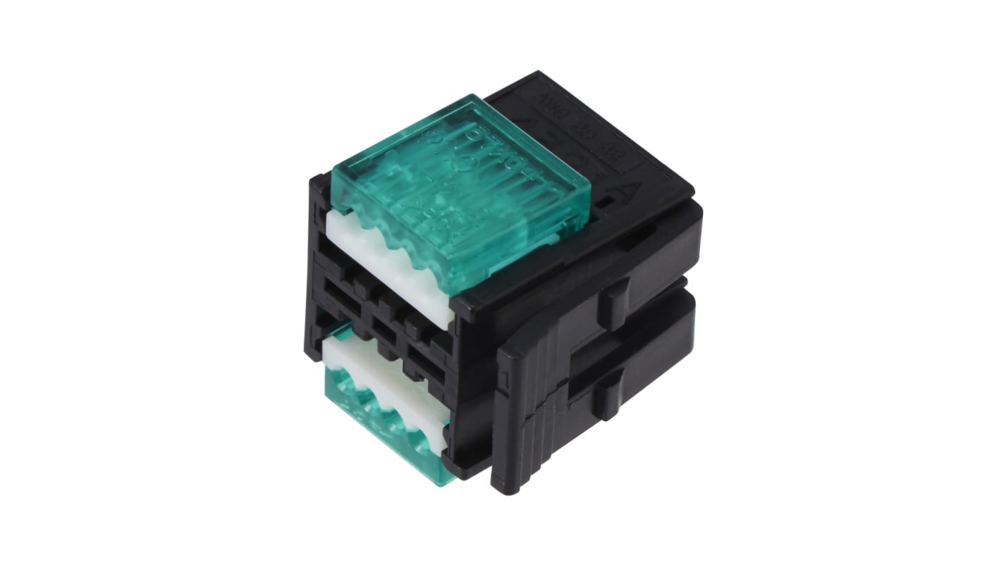 3M 371 Series Terminal Plug, 4-Way, 3A, 20 → 26 AWG Wire, IDC Termination