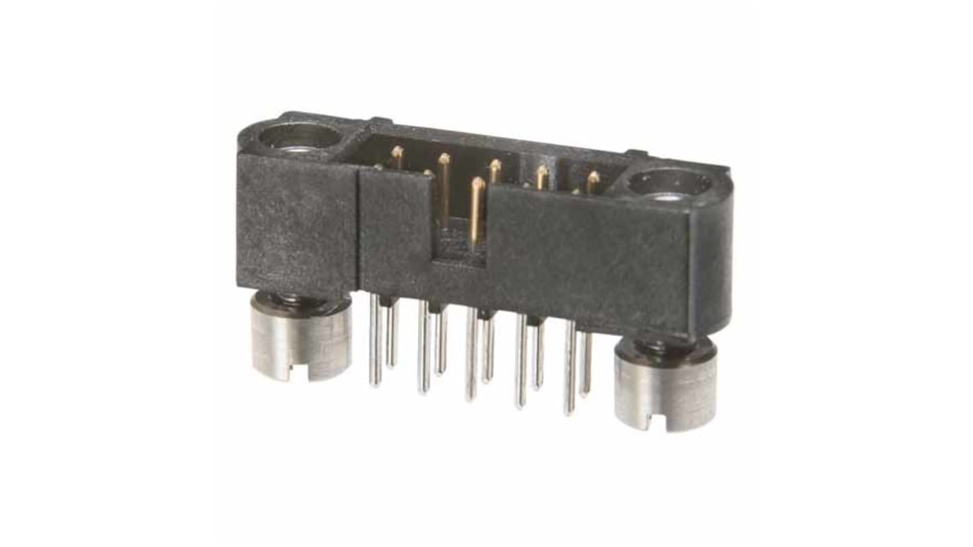 Conector hembra para PCB HARWIN serie M80, de 6 vías en 2 filas, paso 2mm, Montaje en PCB, para crimpar