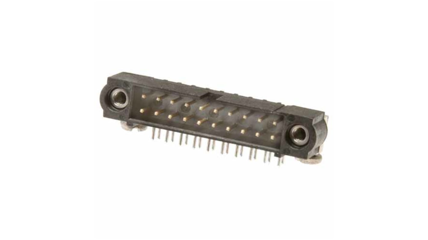 HARWIN M80 Series Horizontal PCB Mount PCB Socket, 10-Contact, 2-Row, 2mm Pitch, Crimp Termination