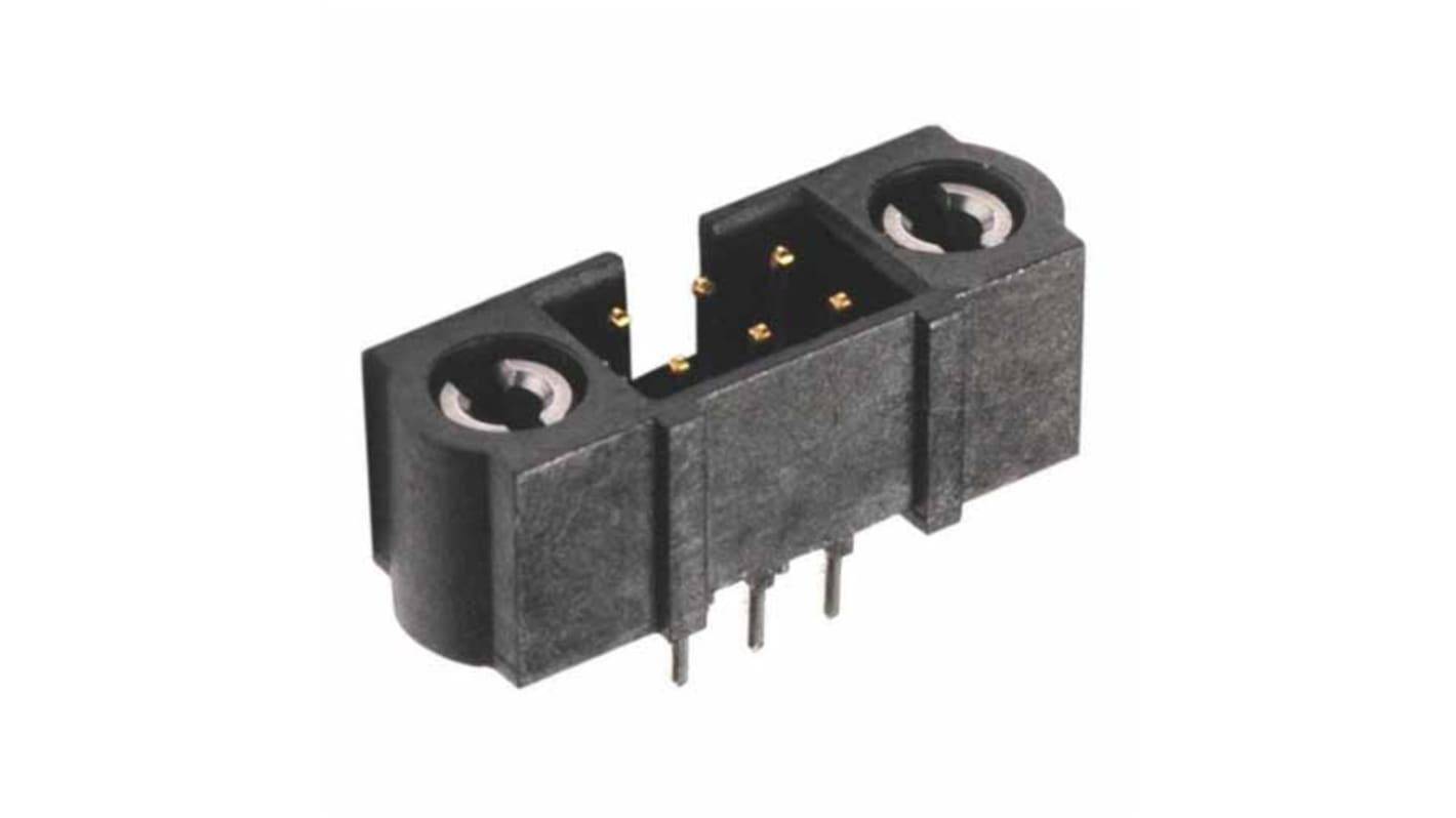 Conector hembra para PCB HARWIN serie M80, de 4 vías en 2 filas, paso 2mm, Montaje en PCB, para crimpar