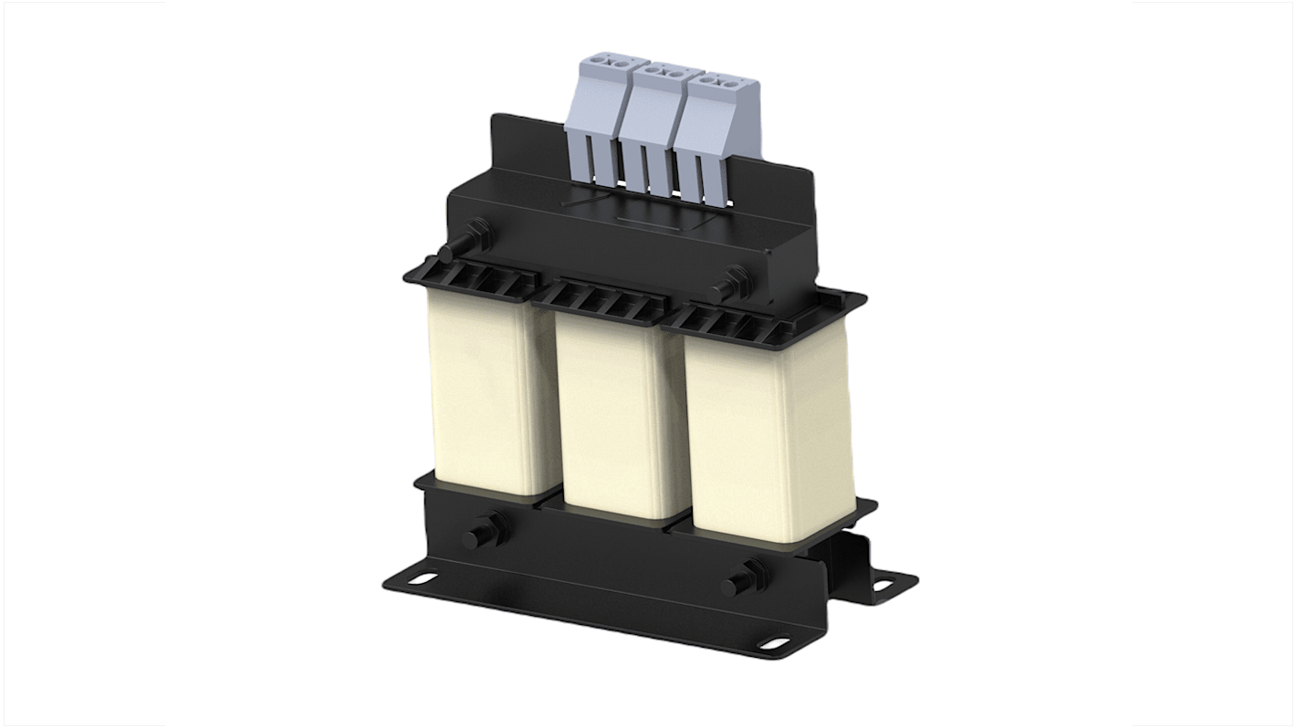 Filtro de suministro de alimentacion TE Connectivity, 1.76A, 480 V ac, 50 / 60Hz, Montaje en Panel, con terminales