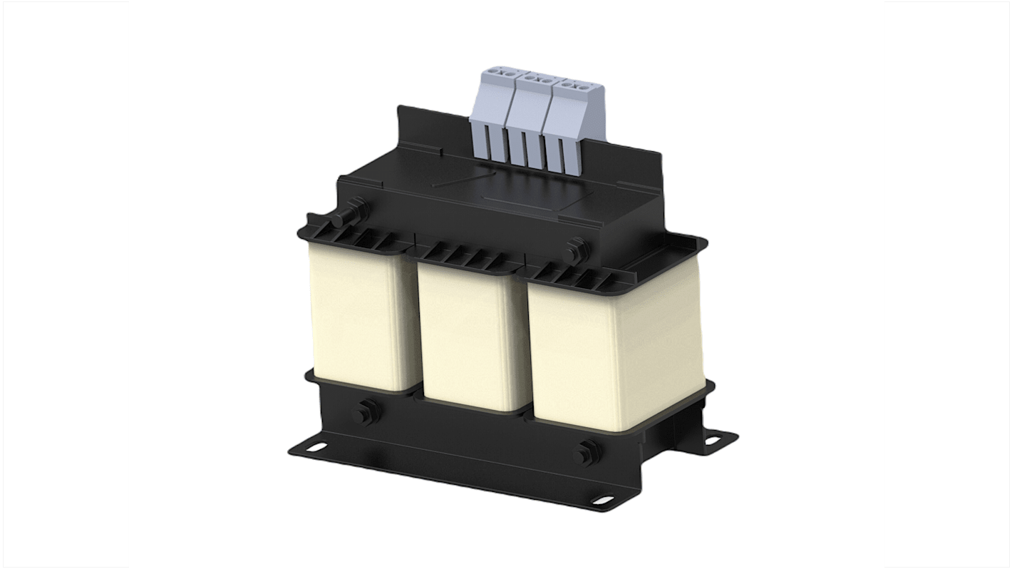 TE Connectivity, CORCOM RPQ 10A 480 V ac 50 / 60Hz, Chassis Mount Power Line Filter, Terminal Block 3 Phase