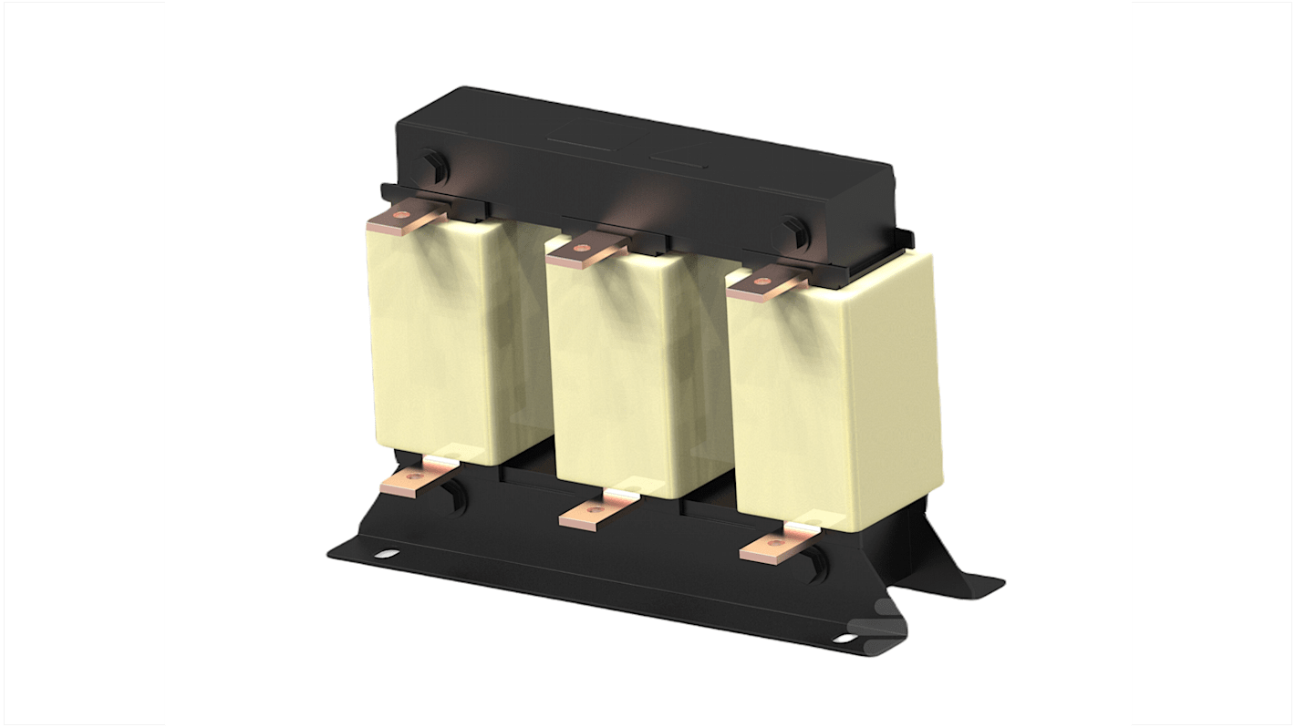 TE Connectivity CORCOM RPQ Netzfilter, 480 V AC, 100A, Gehäusemontage, Sammelschiene, 3-phasig / 50 / 60Hz