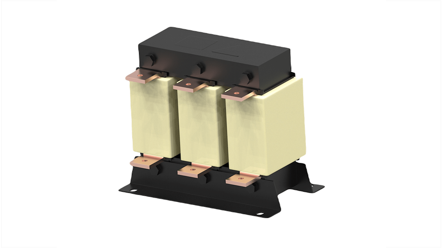 TE Connectivity CORCOM RPQ Netzfilter, 480 V AC, 569A, Gehäusemontage, Sammelschiene, 3-phasig / 50 / 60Hz