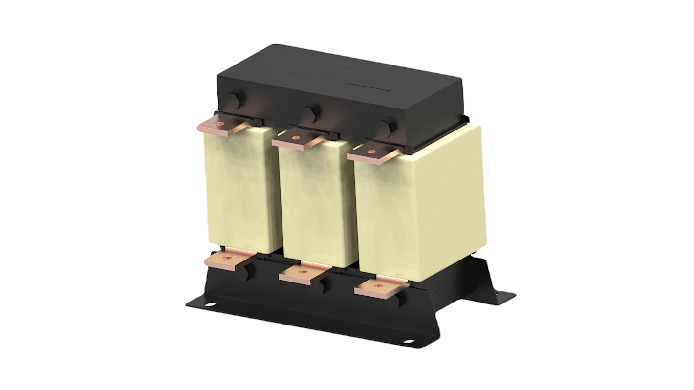 TE Connectivity CORCOM RPQ Netzfilter, 480 V AC, 750A, Gehäusemontage, Sammelschiene, 3-phasig / 50 / 60Hz