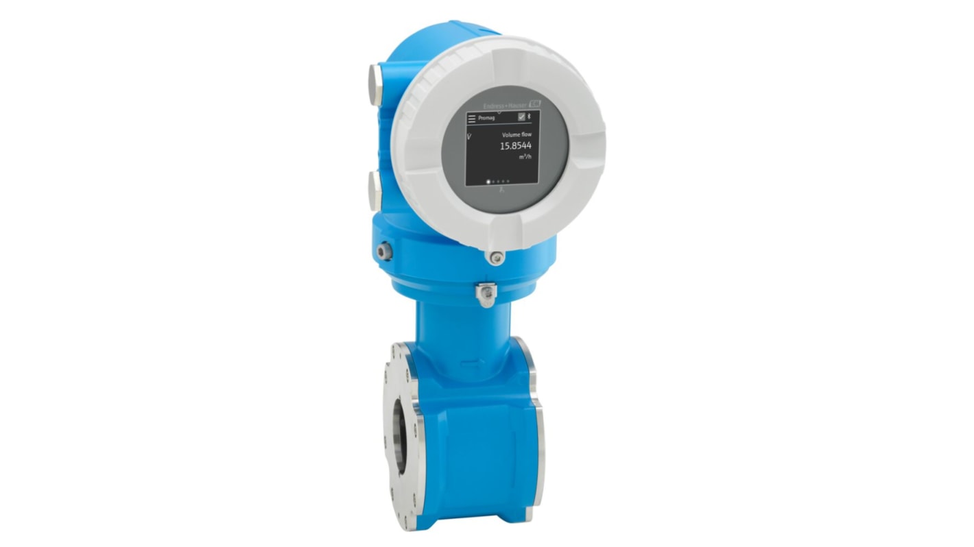 Endress+Hauser Proline Promag D 10 Series Electromagnetic Flowmeter Flow Meter for Water, 9 dm³/min Min, 282 m³/h Max