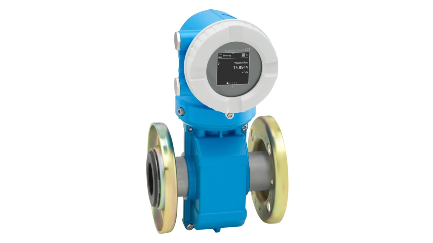 Endress+Hauser Proline Promag W 10 Series Electromagnetic Flowmeter Flow Meter for Water, 0.5 m³/h Min, 263000 m³/h Max