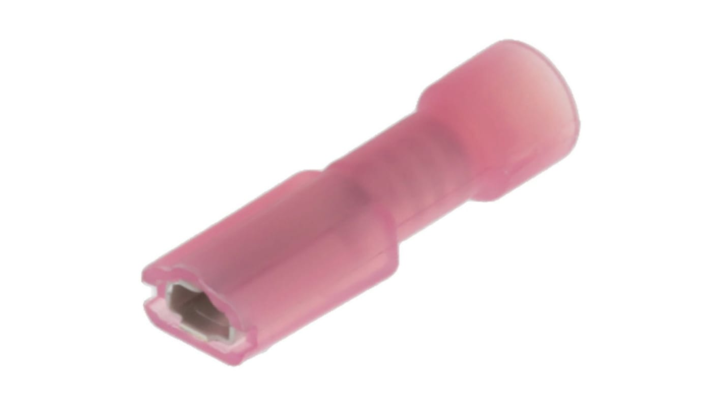 Terminal de lengüeta hembra aislado de color Rosa Molex 19003, 2.79 x 0.81mm