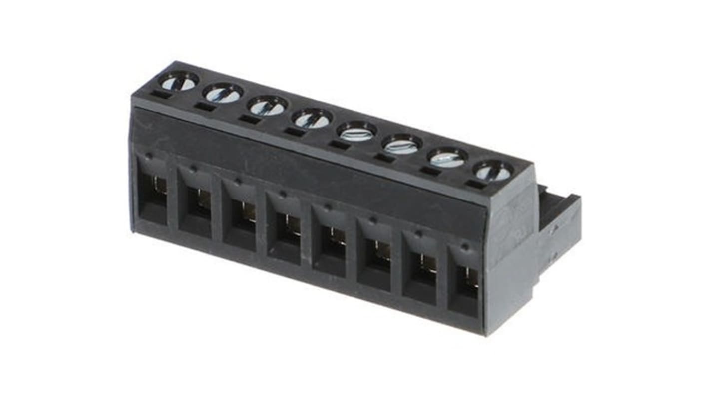 Molex 5.08mm Pitch 8 Way Horizontal Pluggable Terminal Block, Plug