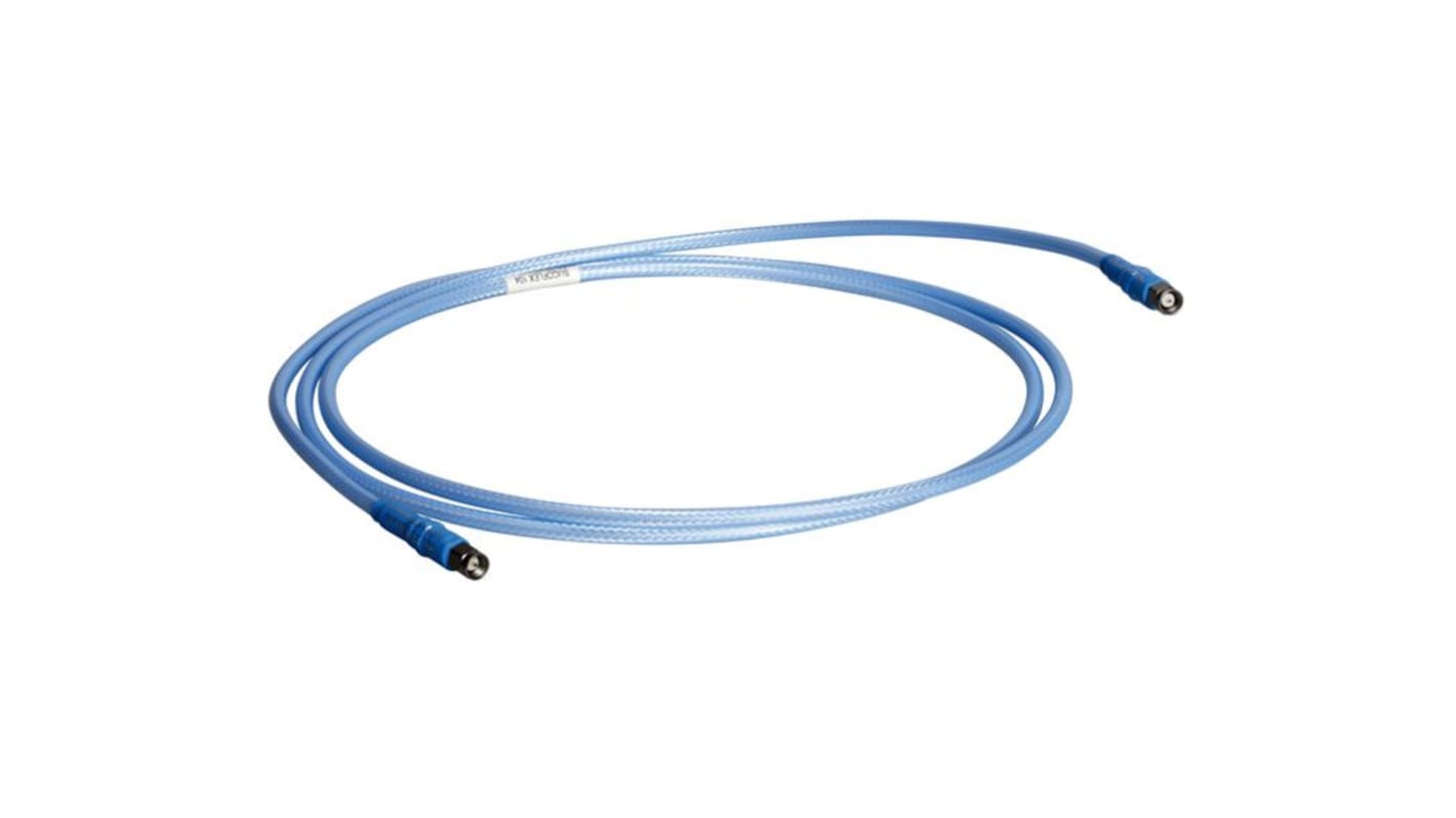 Cable coaxial SUCOFLEX 104 Huber+Suhner, con. A: SMA, Macho, con. B: SMA, Macho, long. 1m