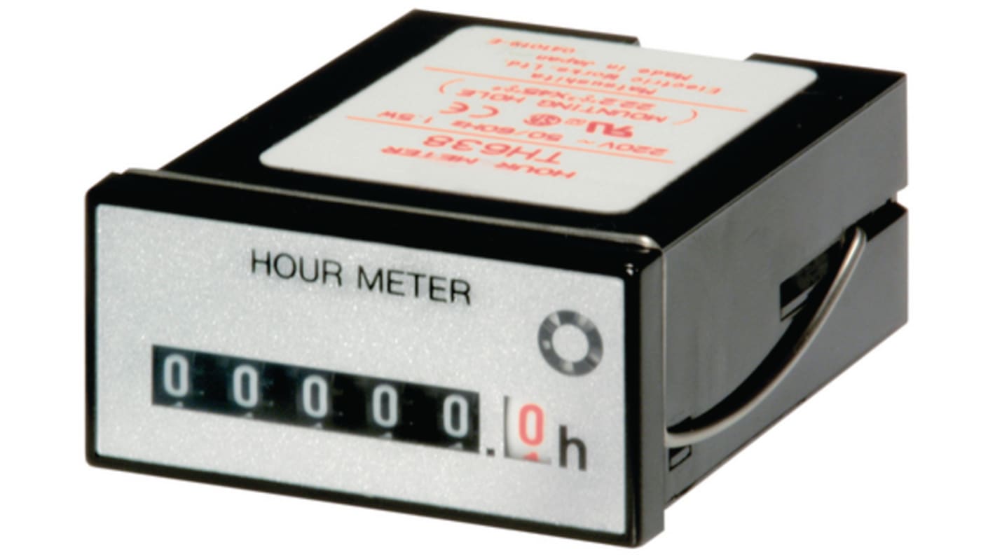 PAL TH64 Series Zähler Analog 5 Digits-stellig, Zähler, 220 V