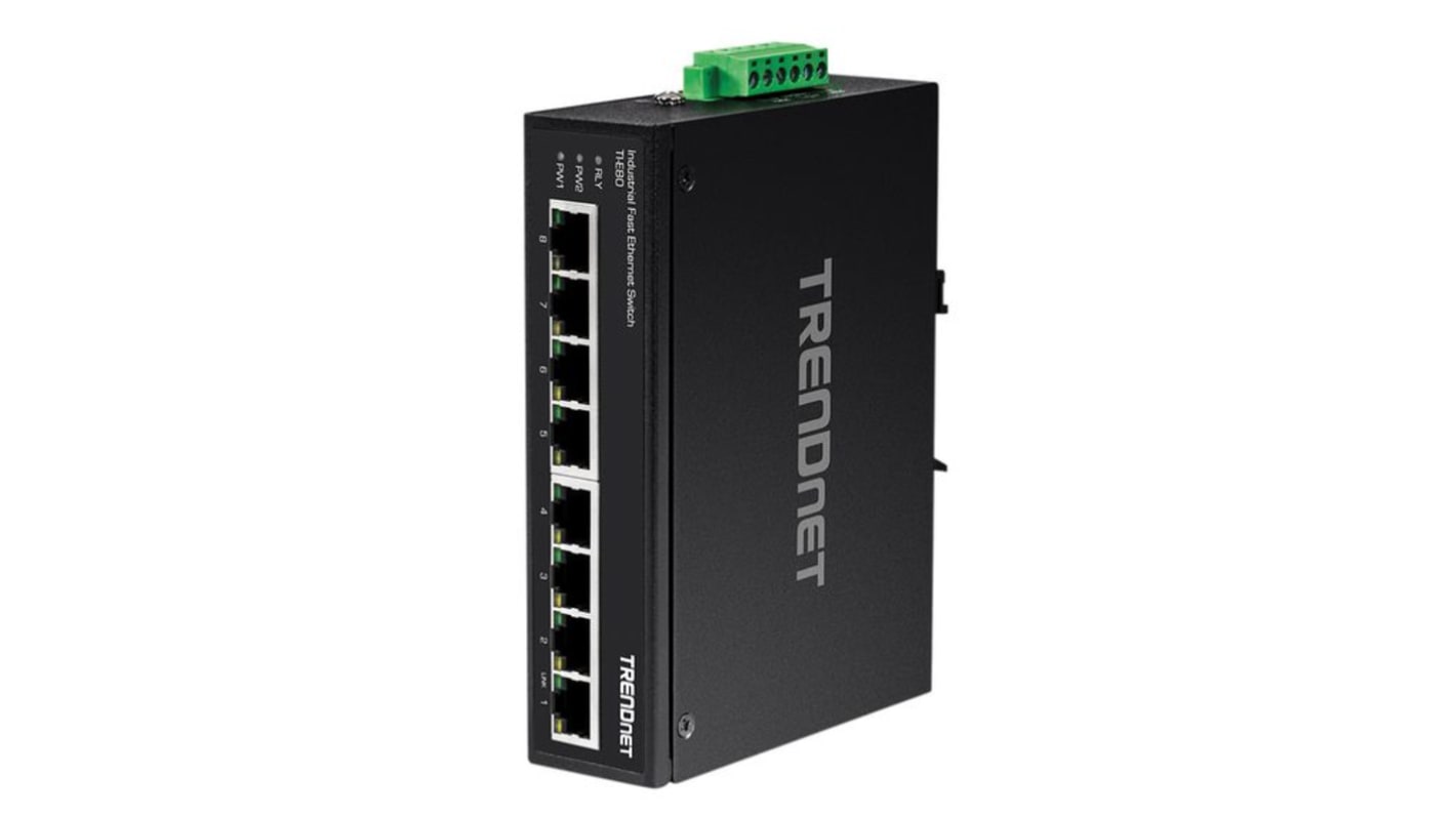 TI-E80, Unmanaged 8 Port Ethernet Switch