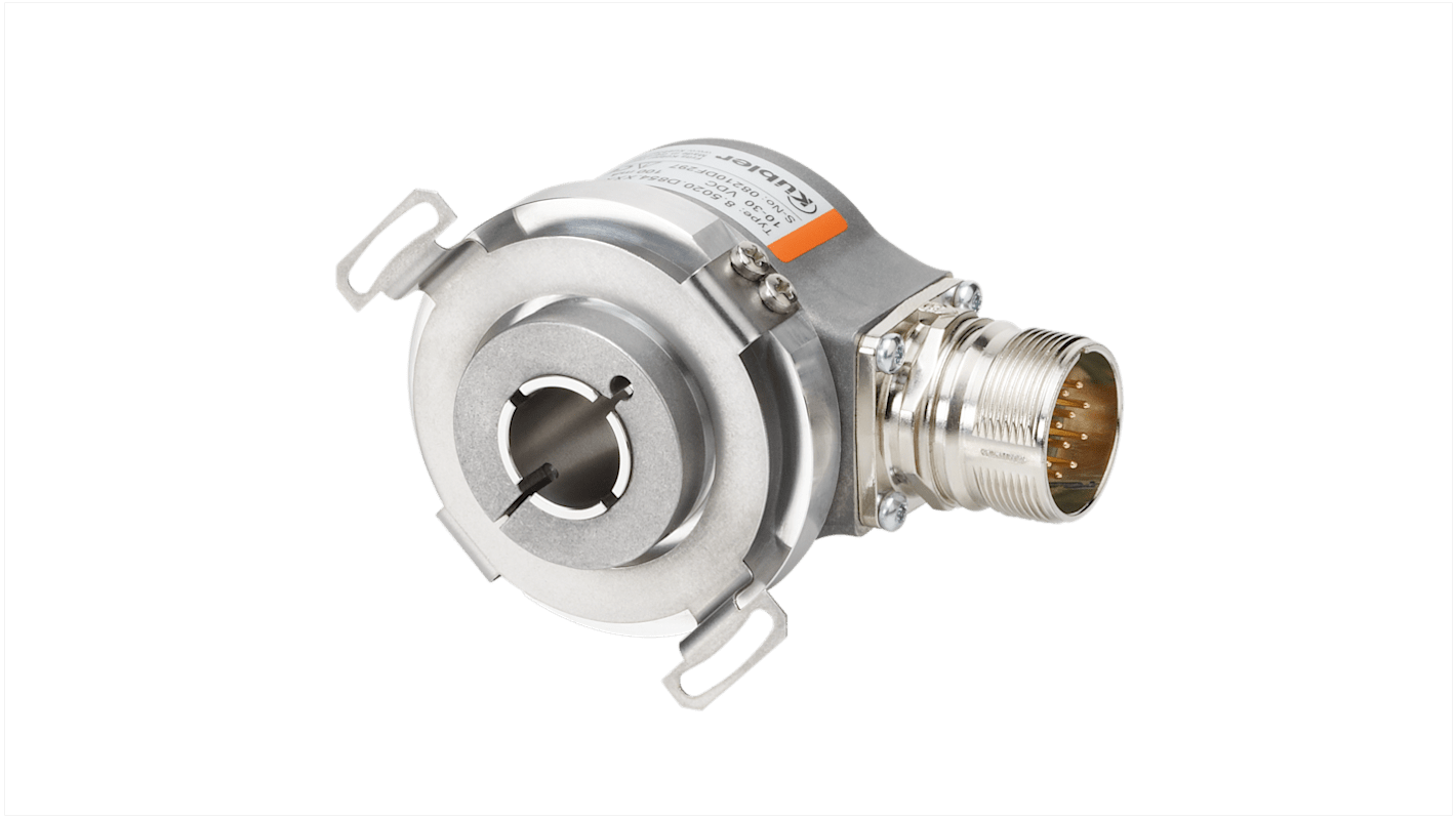 Kübler 5020 Series Incremental Incremental Encoder, 1000Pulses ppr, Push Pull Signal, Through Hollow Type, 15mm Shaft