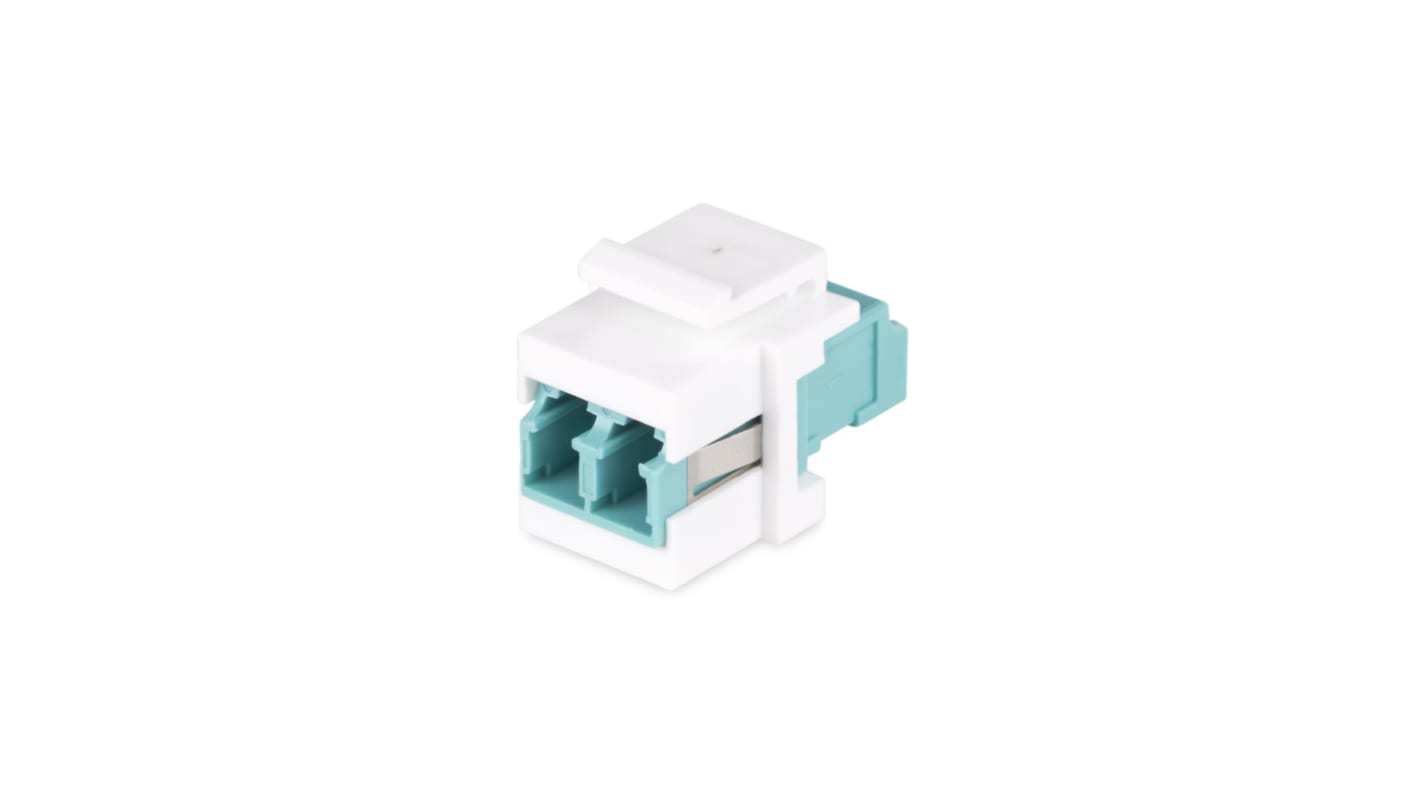 Adaptateur pour fibre optique, LC vers LC Multimode, monomode Duplex