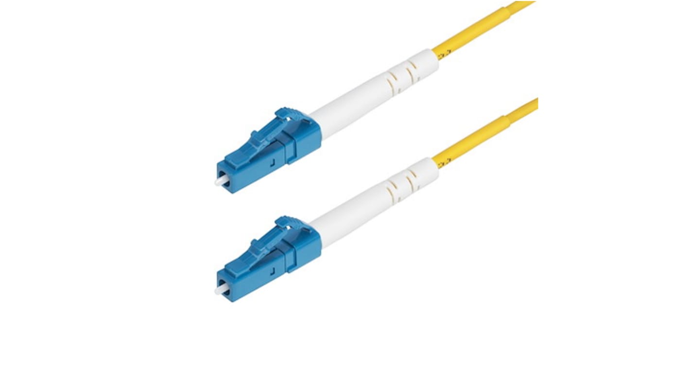 Cable de fibra óptica StarTech.com OS2, con A: LC, con B: LC, long. 10m Amarillo