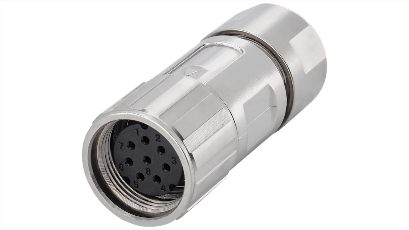 Siemens 6FX2003 Series Connector for Use with S-1FL6 HI With Rotary Pulse Encoder 8 Pole Insulator