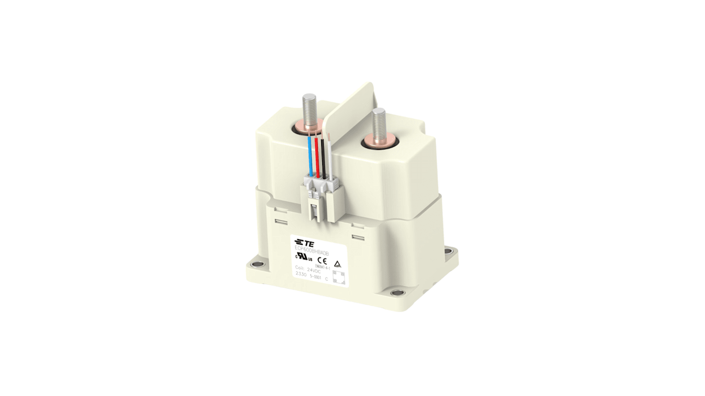 TE Connectivity ECP600B Contactor, 24 V dc Coil, 1-Pole, 800 A, NO, 1.5 kV dc