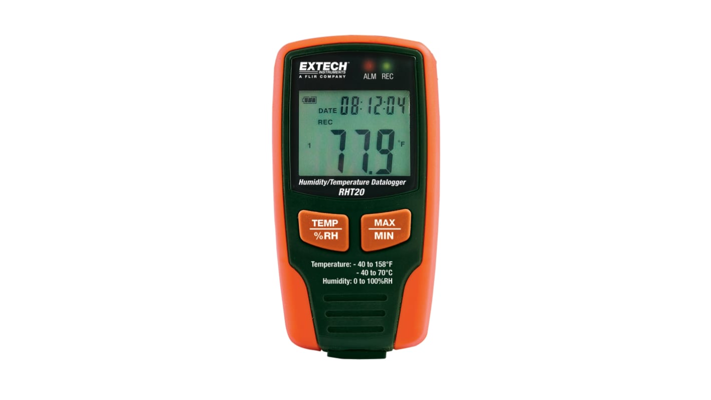 Extech Feuchtigkeit, Temperatur Datenlogger, Sensor