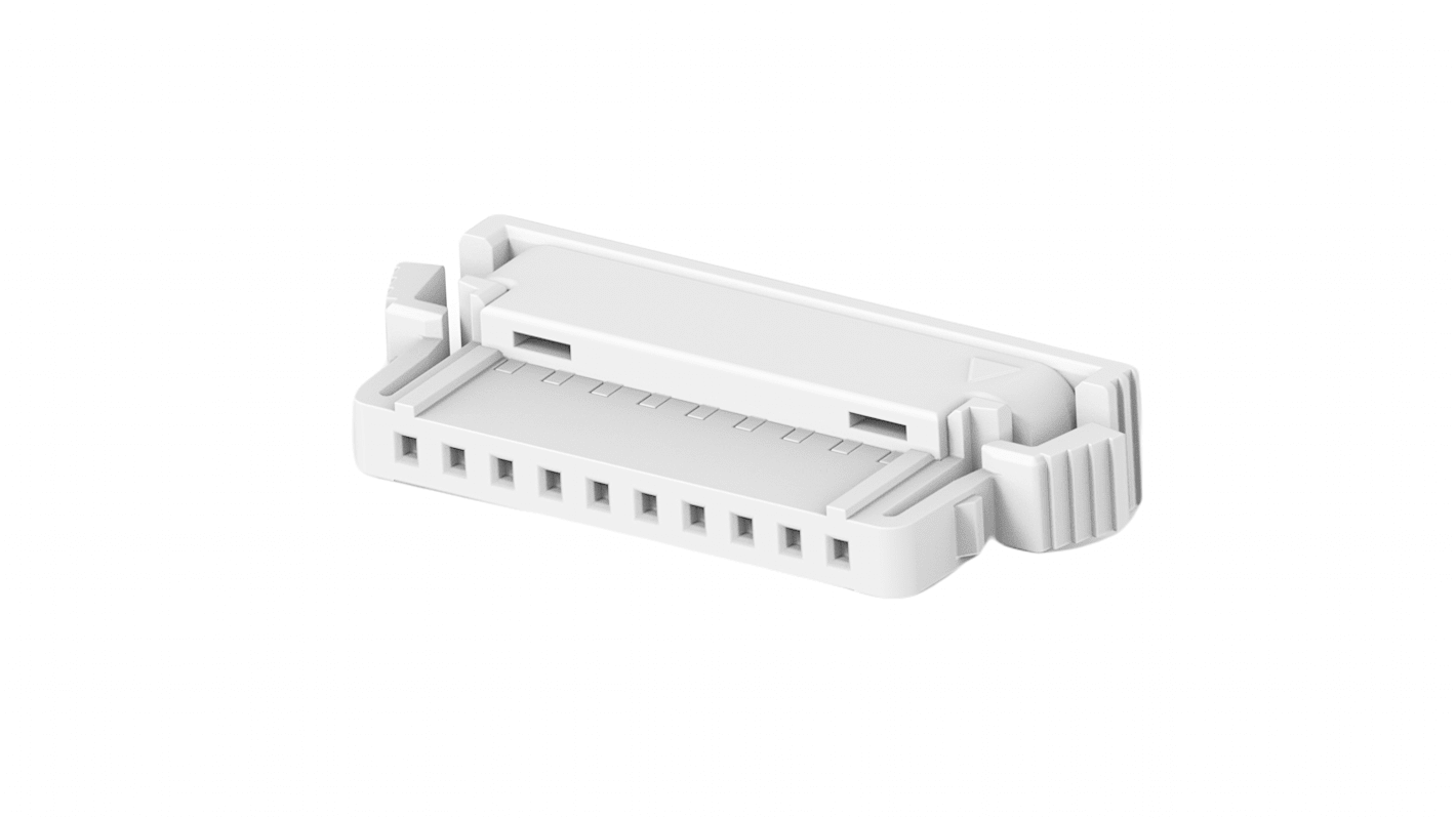 ERNI, 11997 Female Connector Housing, 2mm Pitch, 10 Way, 1 Row