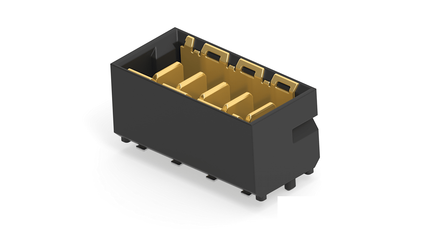 ERNI ERNI MicroSpeed Power Module Gehäuse Stecker Vertikal, 5-polig / 1-reihig, Raster 2mm, Platine-Platine,