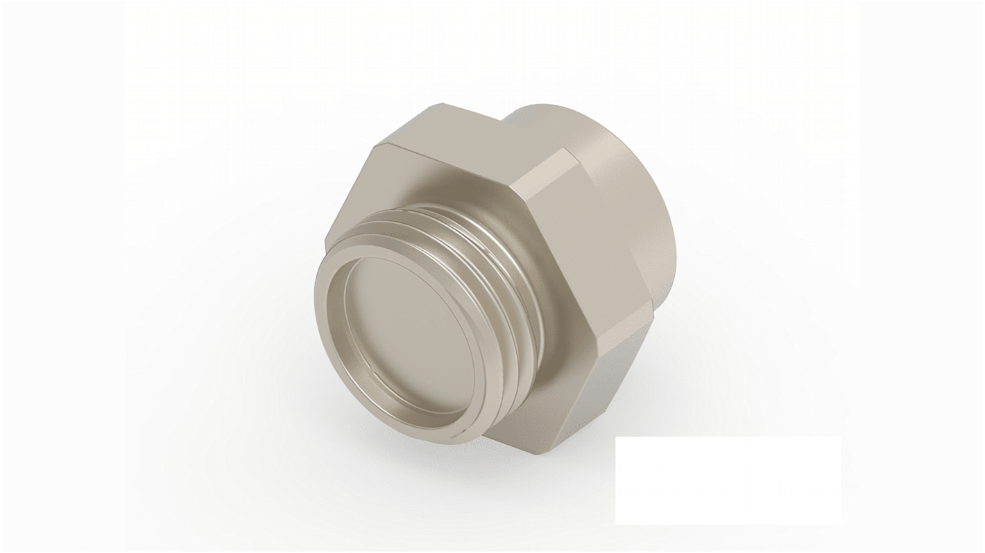 ERNI Tan Connector Hardware, Shell Size 9mm for use with M8 Connector