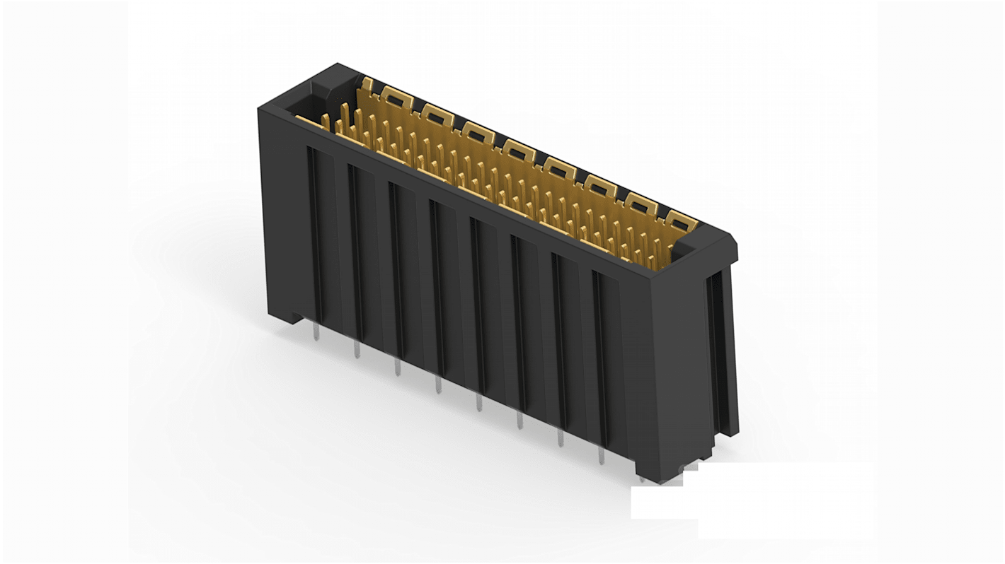 Konektor PCB, řada: 354188, Deska-Deska, počet kontaktů: 50, počet řad: 2, rozteč: 1mm, Deska pl.spojů, orientace těla: