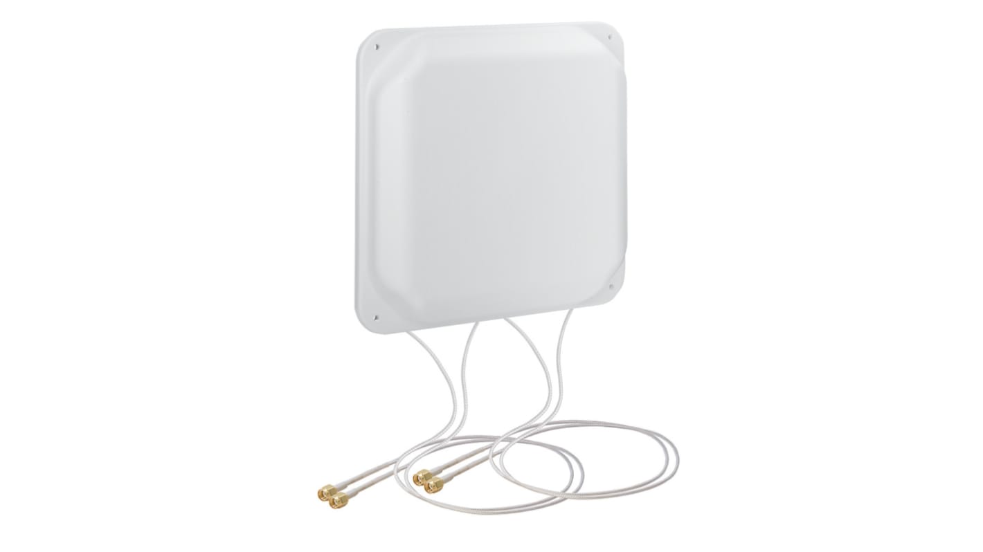 Iránymikrofon Weidmüller WiFi antenna Fal/rúd 2788080000 Négyzetes Külső, belső SMA apa 0.78m Apa 6dBi WiFi