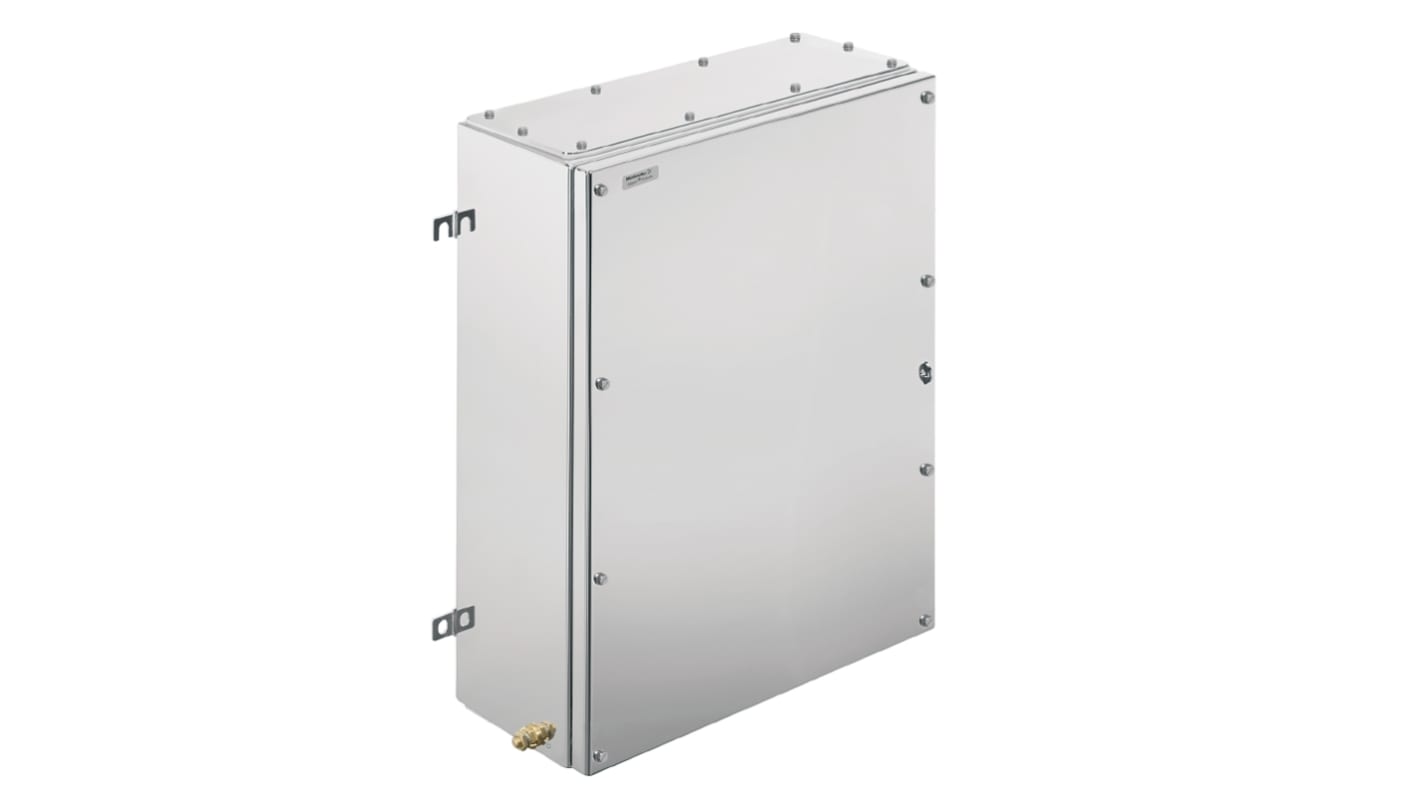 Weidmüller Klippon TB MH Series Grey 316 Stainless Steel Enclosure, IP66, IP67, Flanged, Grey Lid, 620 x 450 x 200mm