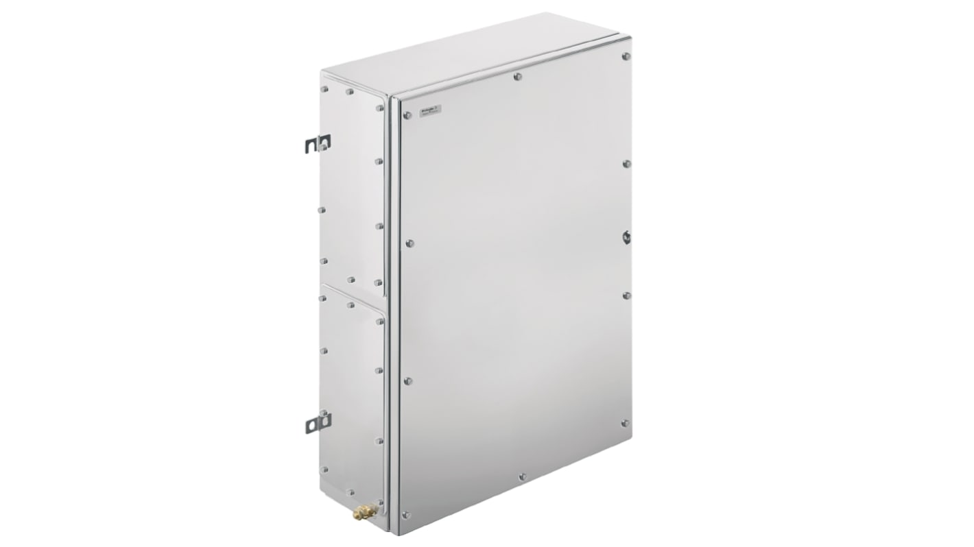 Weidmüller Klippon TB MH Series Grey 316 Stainless Steel Enclosure, IP66, IP67, Flanged, Grey Lid, 762 x 508 x 150mm