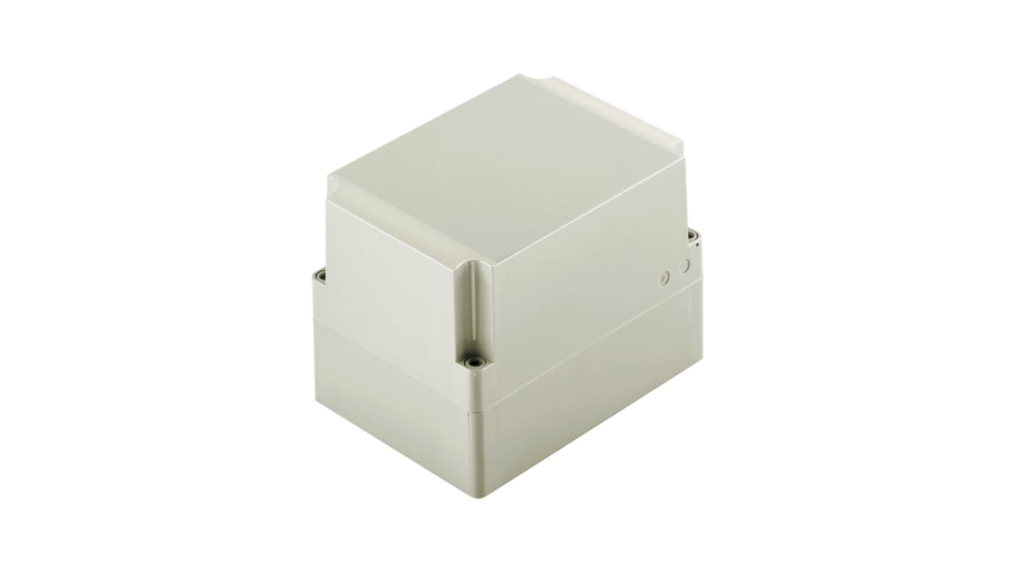 Weidmüller MPC Series Grey Polycarbonate Enclosure, IP66, IP67, IK08, Grey Lid, 175x 125 x 125mm