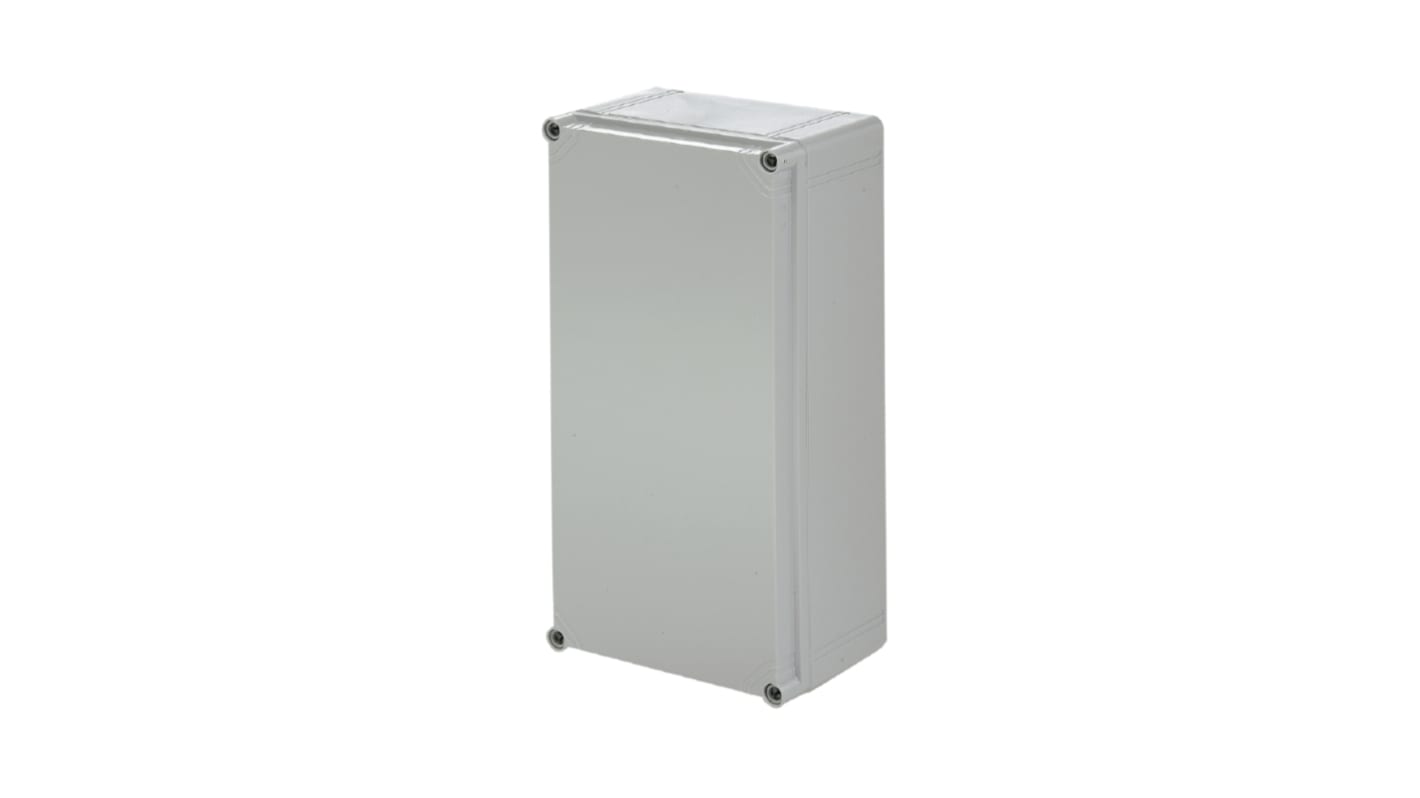 Weidmüller FPC Series Grey Polycarbonate Enclosure, IP66, IP67, IK08, Grey Lid, 400 x 200 x 132mm