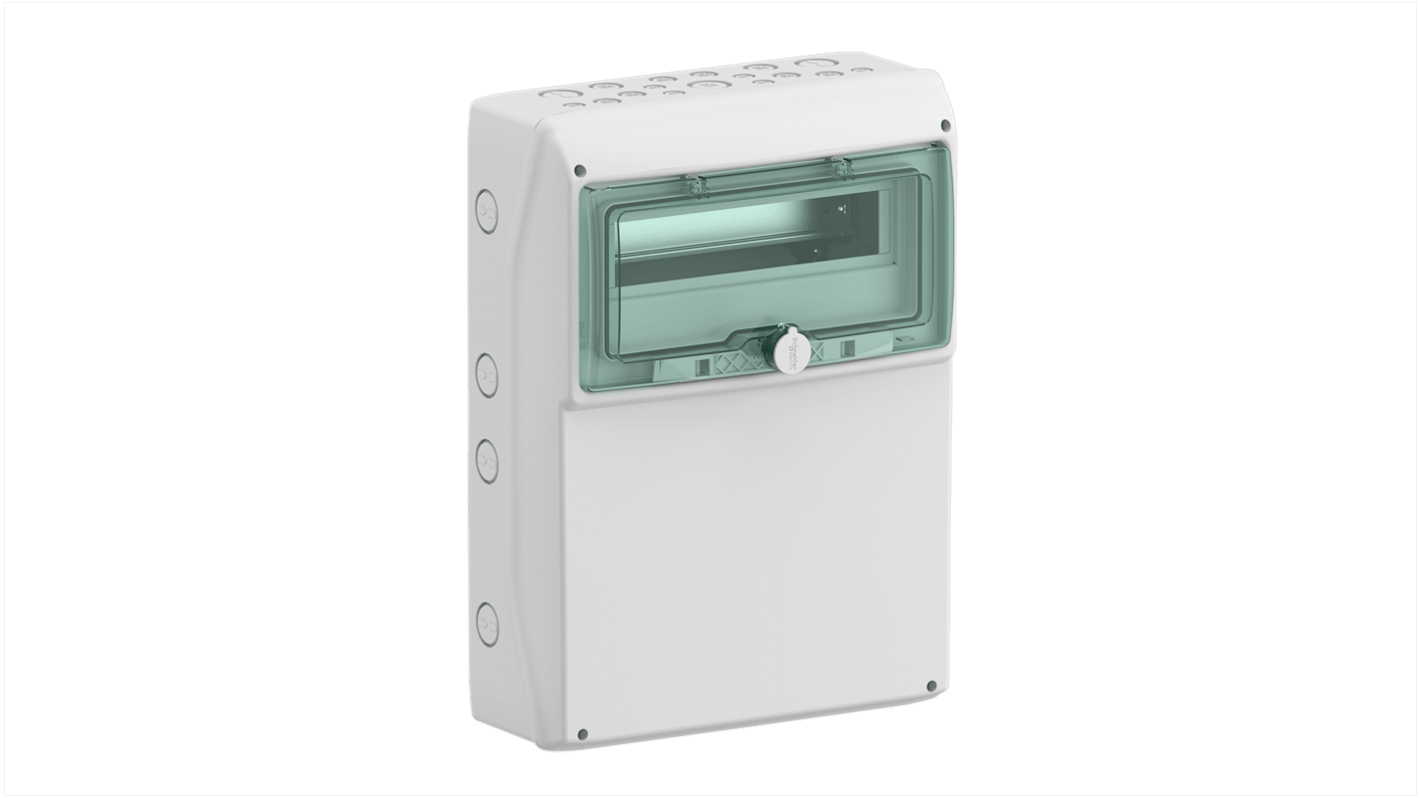 Adaptable Enclosure Box Schneider Electric 13167M, Polímero, Acabado Blanco, long. 460mm, anch. 340mm, prof. 160mm