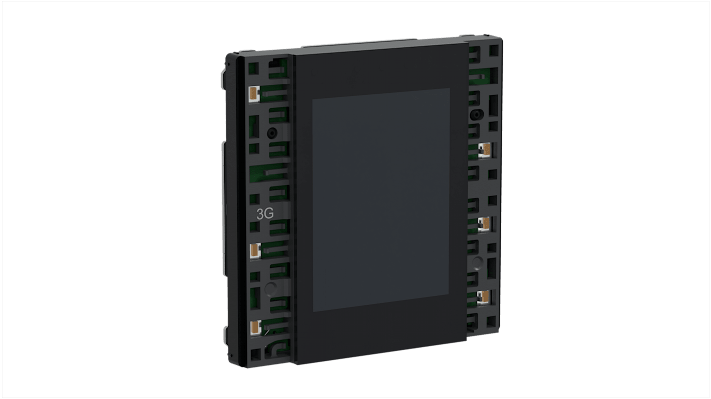 Coperchio Schneider Electric, 3 posti, col. Nero, in Plastica