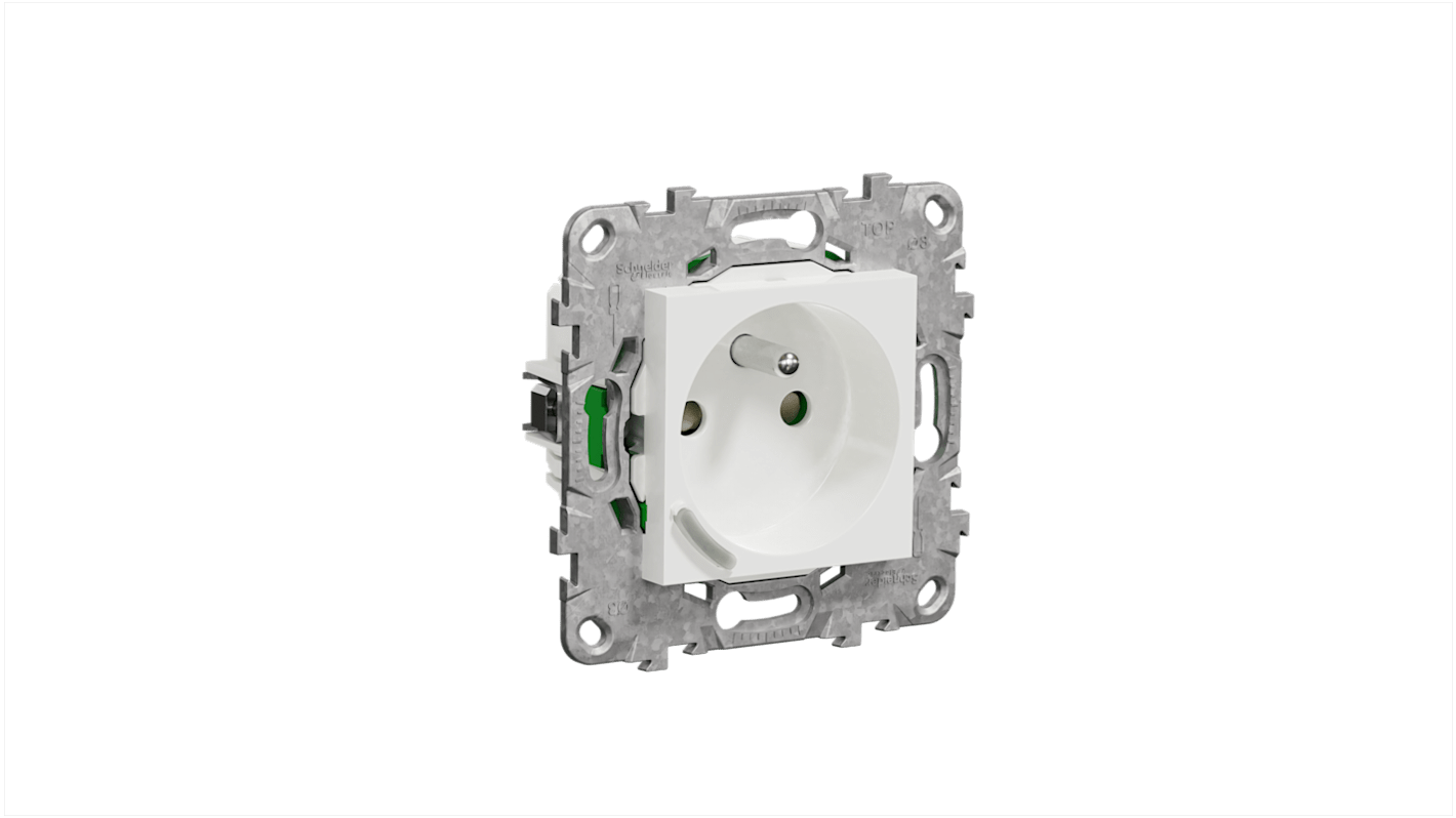 Interruttore luce Schneider Electric serie New Unica, Colore bianco, IP20