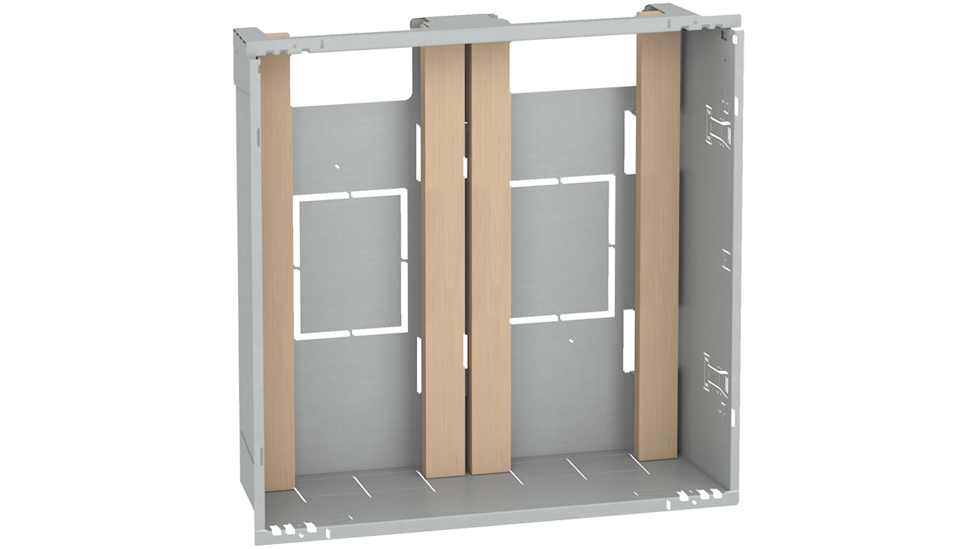 Adaptable Enclosure Box Schneider Electric R9H13291, Plancha metálica, Acabado Blanco, long. 530mm, anch. 530mm, prof.