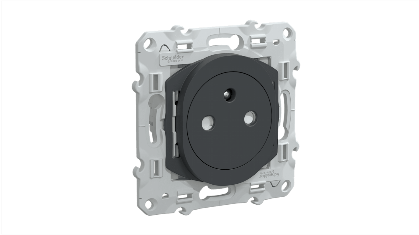 Interruttore luce Schneider Electric serie Ovalis C Series, Antracite, IP21D