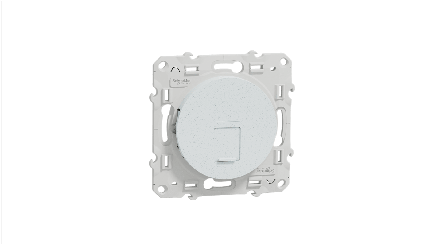 Schneider Electric White, 1 Gang, Odace