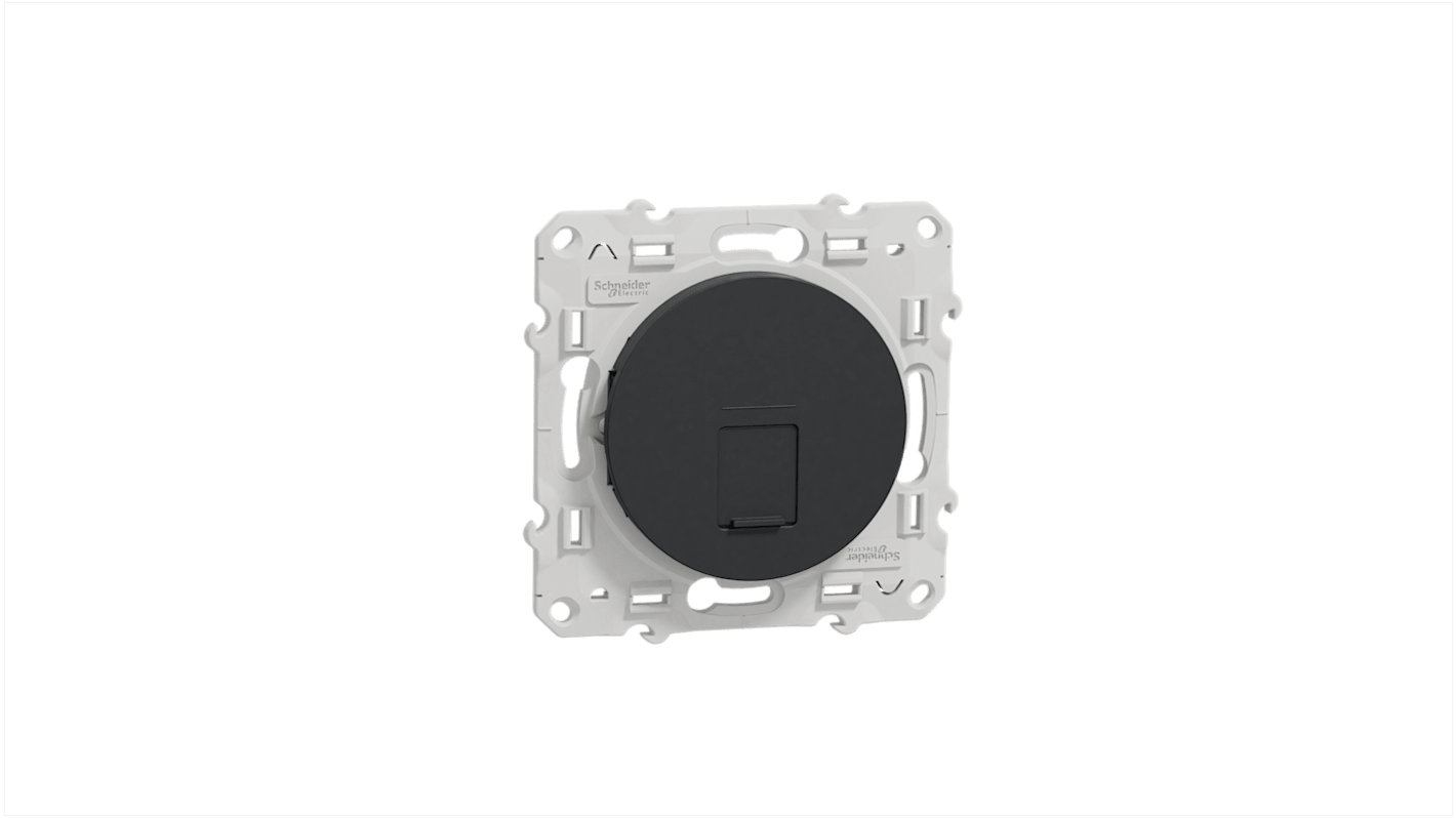 Interruttore luce Schneider Electric serie Odace, Antracite, IP21