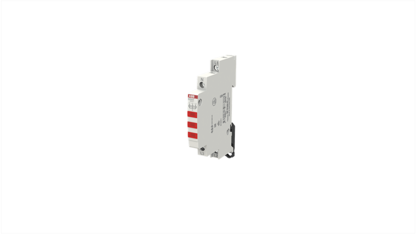 ABB Leuchtmelder E219 230V ac Rot LED DIN-Schiene IP 20