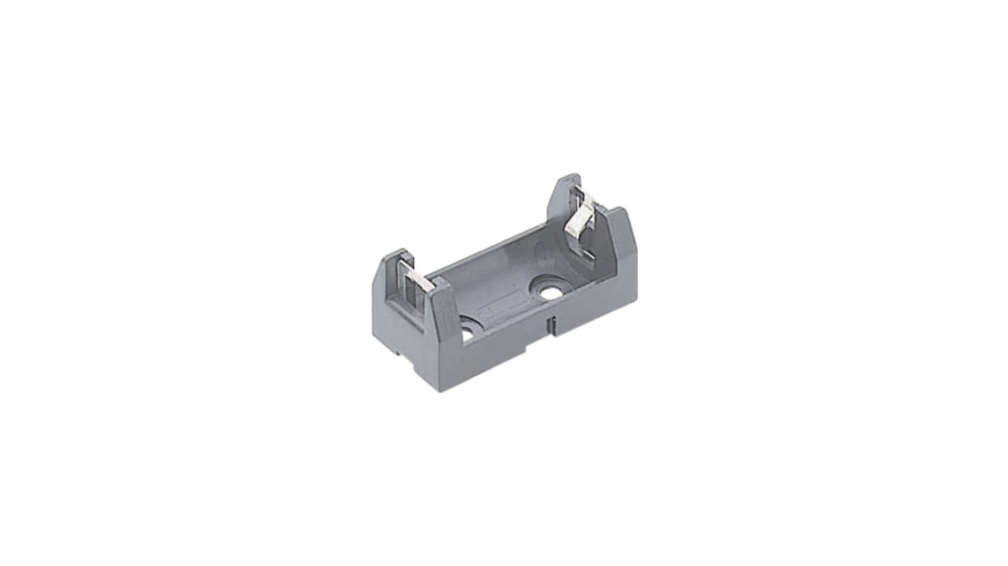 Keystone 1/2 AA Battery Holder, Leaf Spring Contact