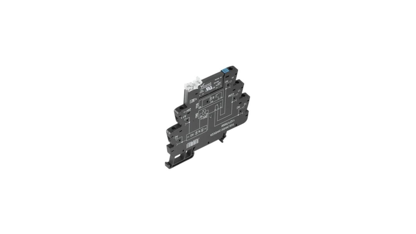 Weidmüller TERMSERIES Series Solid State Relay, 2 A Load, DIN Rail Mount, 33 V Load, 24 V Control