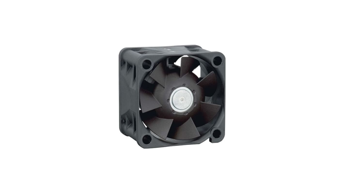 ebm-papst Axial Fan, 24 V, dc Operation, 38m³/h, 333mA Max, 28 x 40 x 40mm