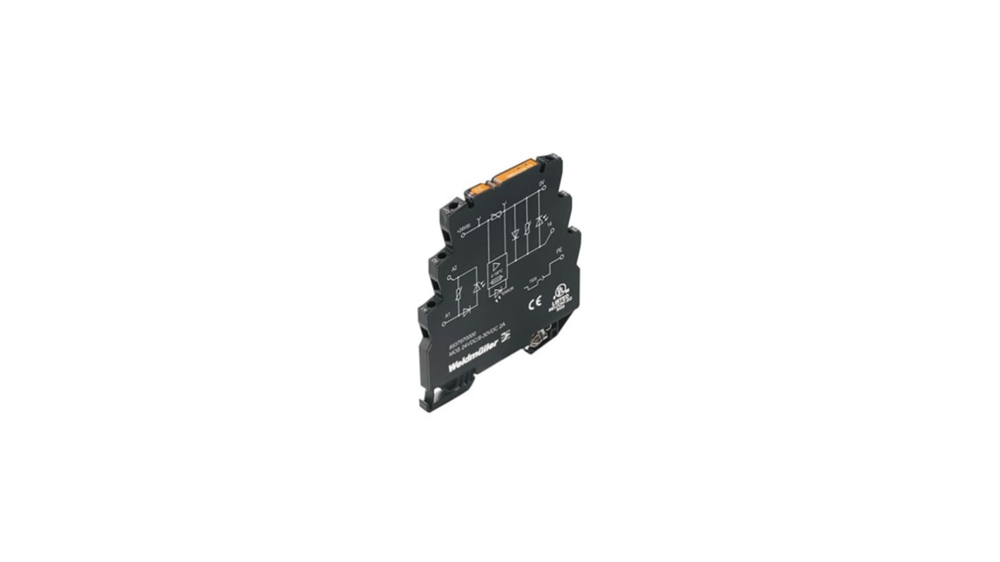 Weidmüller MICROOPTO Series Solid State Relay, 4 A Load, DIN Rail Mount, 30 V Load, 24 V Control