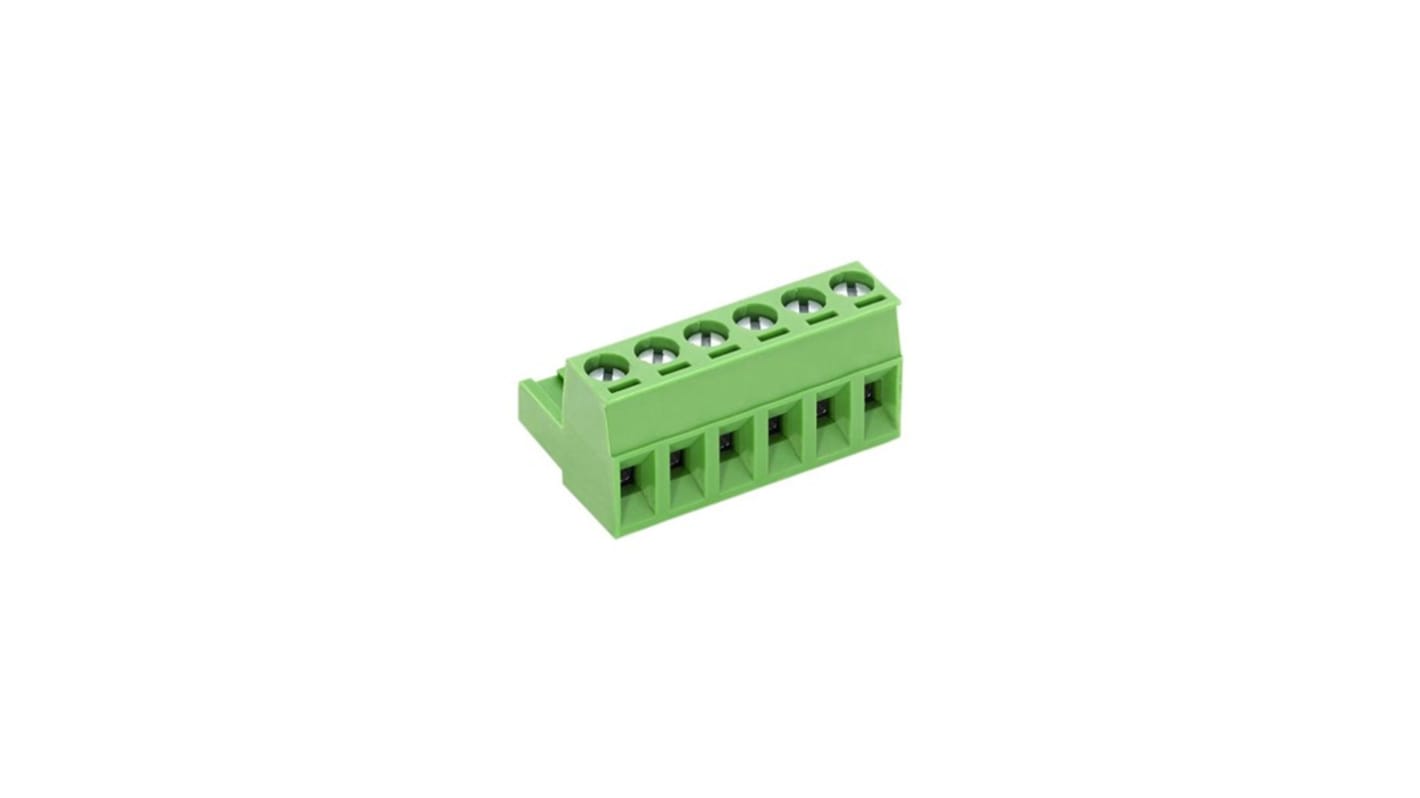 PTR HARTMANN 5.08mm Pitch 10 Way Pluggable Terminal Block, Header, Cable Mount, Screw Termination